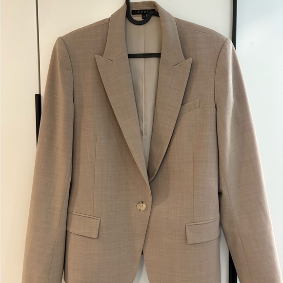 Theory Light Tan Blazer